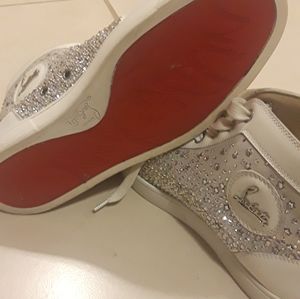 Christian louboutin women high top sneakers